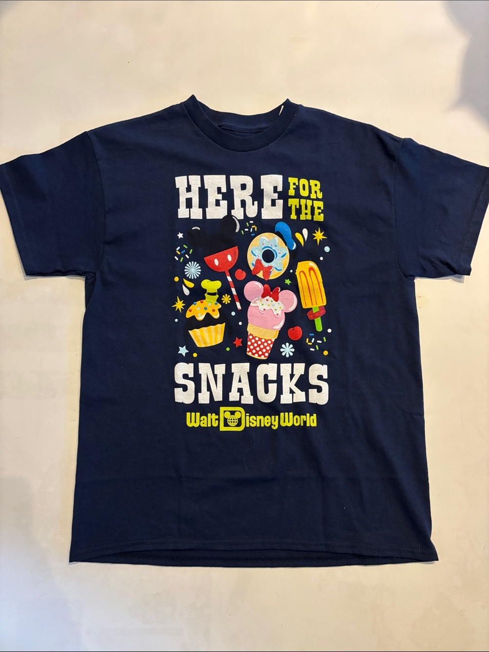 “Here for the Snacks” Disney Tee